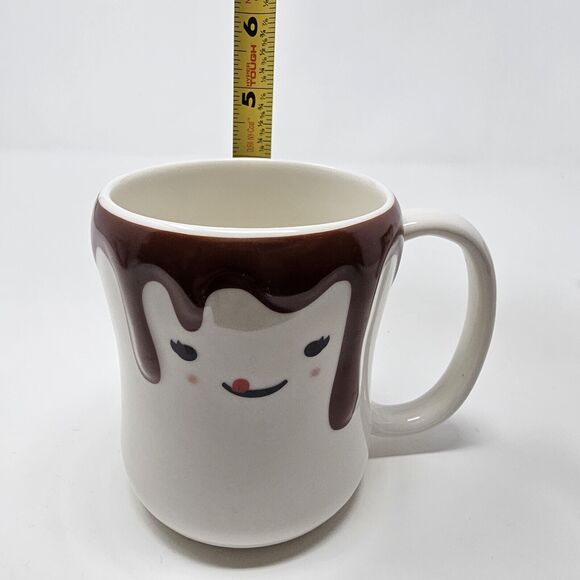 CandyRific Coffee Mugs (2) We Go Together Marshmallow Hot Chocolate Cocoa Cups - Picture 5 of 10